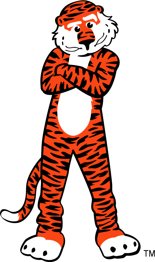 Auburn Tigers 2009-Pres Mascot Logo v2 diy iron on heat transfer